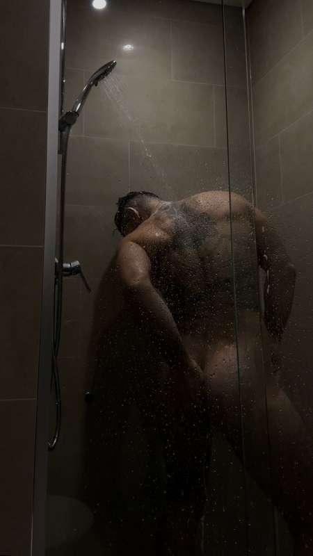 In the shower 💦