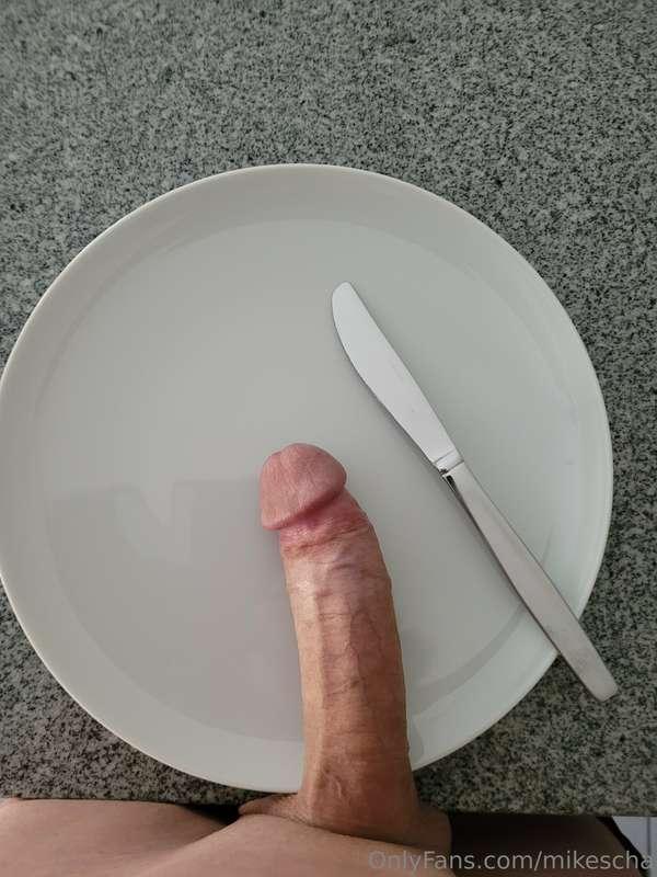 Frühstück ist angerichtet 🍆😋😋💦💦💦  breakfast is served 🍆😋😋💦💦💦