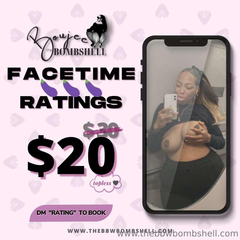 It’s Titty Tuesday 😇 I’m doing $10 off topless FT ratings 🫶🏽..