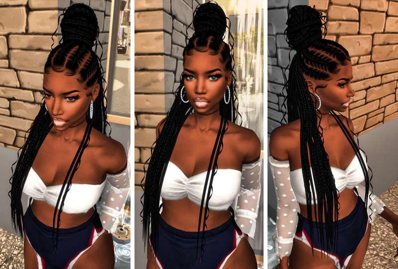 👑 Keturah Braid Bun 👑