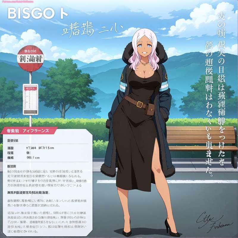 Hibana of Fire Force Sexy Poses [Gen 2.5]