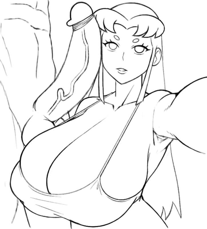Starfire x BB Comic wip
