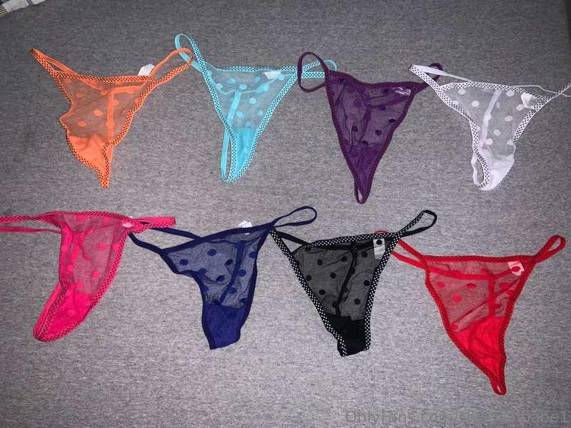 Panties have arrived 🙈 worn for 15$! Pic included  Dm me whi..