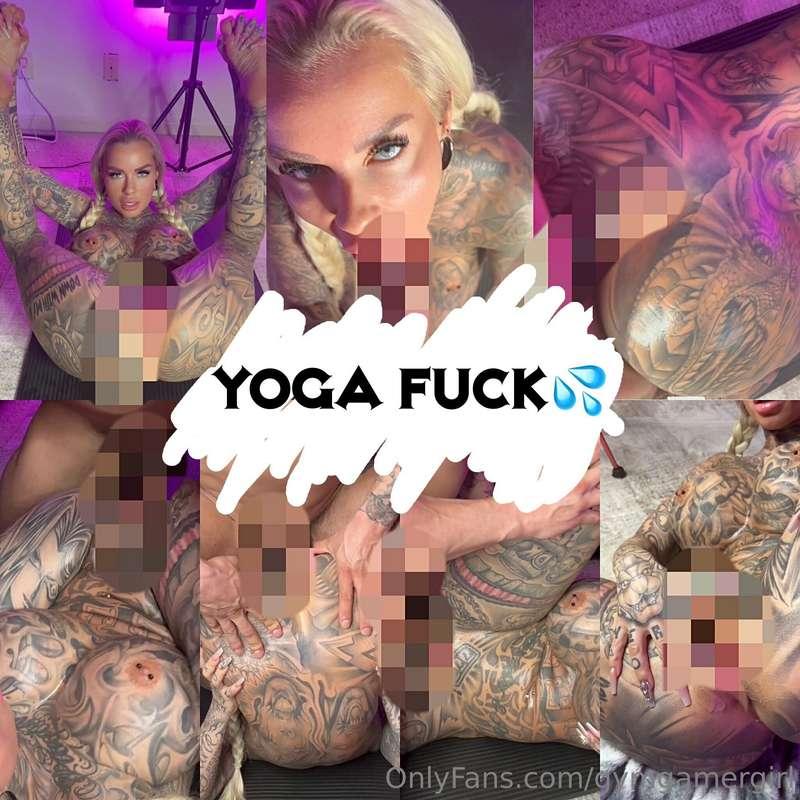 YOGA FUCK💦 Would you fuck me rough and hard like this after ..