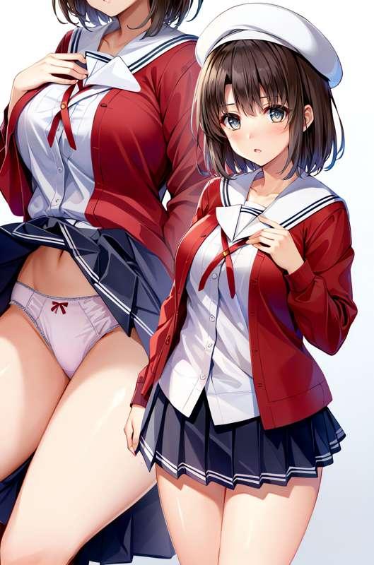 冴えない彼女の撮し方  36枚(zip, pdf有り)