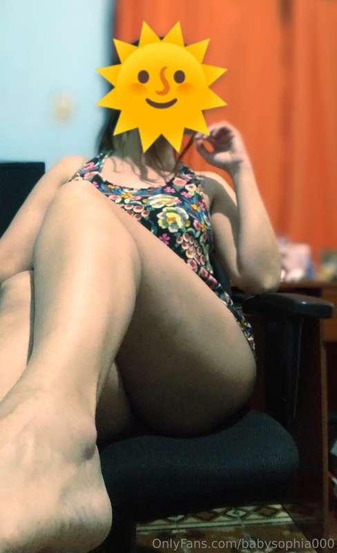 I think you should start kissing me from my feet... gently a..