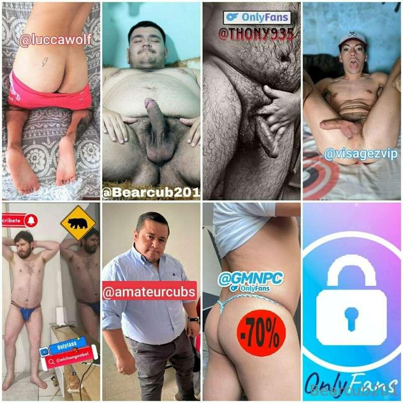 #AD
These bears 🐻 are on fire🔥 
😈We Gonna make you CUM 💦💦
𝑪𝒍..