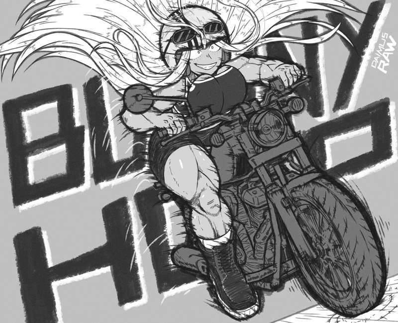 Mirko's stunt skills are continuously improving 🏍️