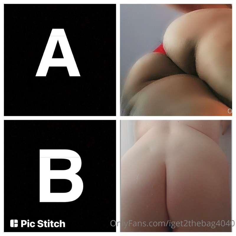 1st Round BEST BOOTY CONTEST!!!! Vote for best BOOTY!! 🍑🍑🍑🍑🍑..