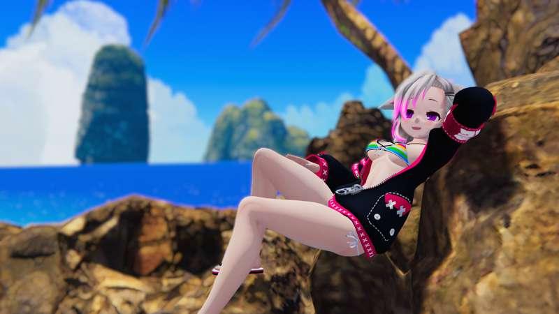 Lone Miko Beach Fun!