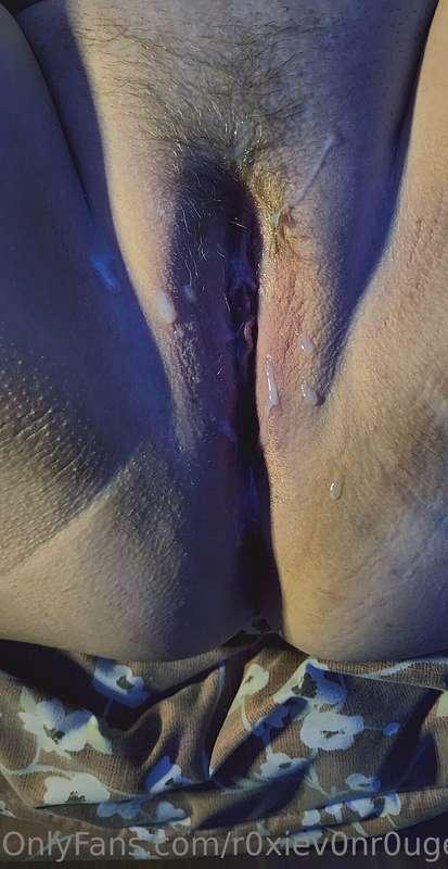 I love it when you finish on my pussy 😍