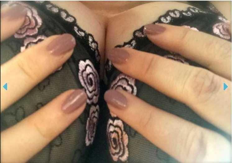 Black Bra with Pink Roses