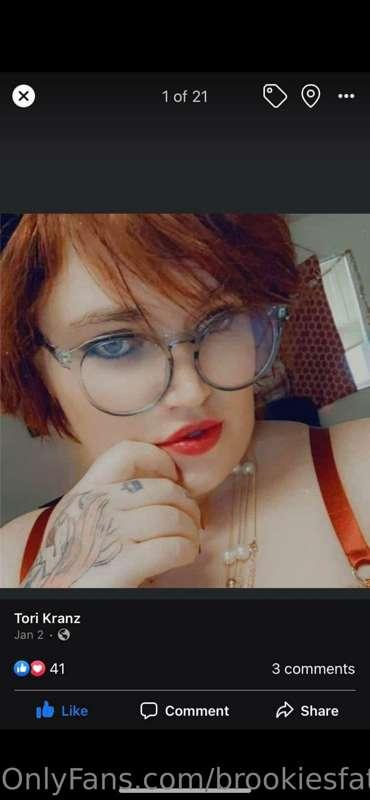 Everybody go check my friend Tori out! Super hot bbw interra..