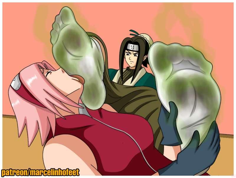 Haku and Sakura Feet FULL