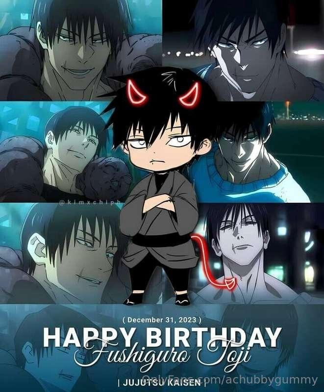 Also don’t forget!! It’s Toji’s Birthday! 