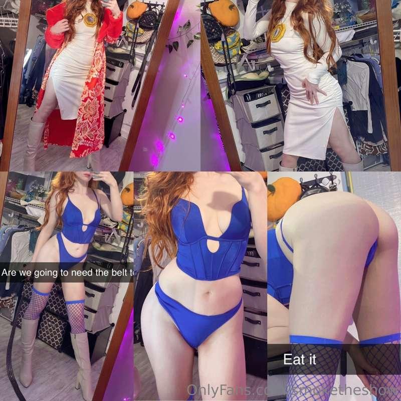 Interactive Dominatrix snapchat set (plus video clip!) 💙 wha..