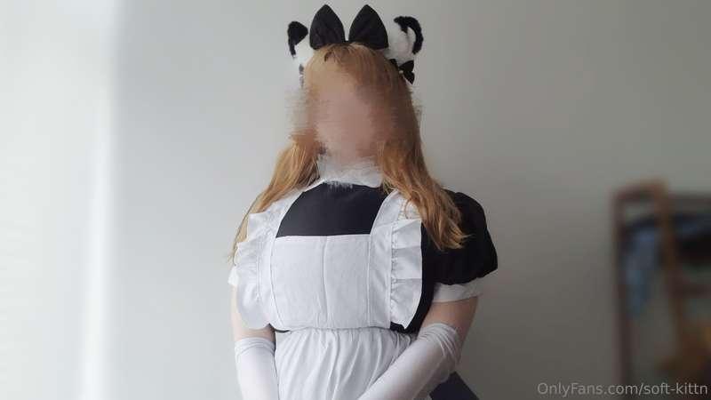 this maid takes payments in head pats and yummy treats