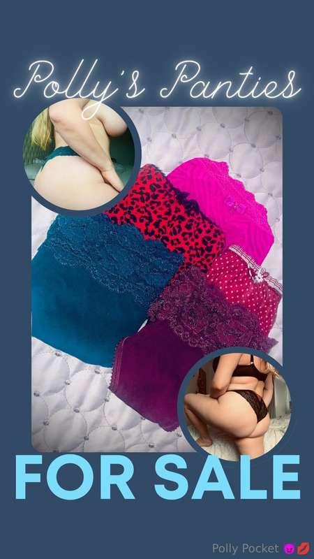 **Polly’s Panties 4Sale!! You Can Now Have My Scent Around Y..