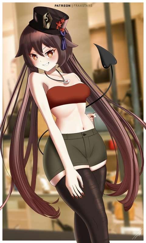 Succubus Hu Tao Posts!