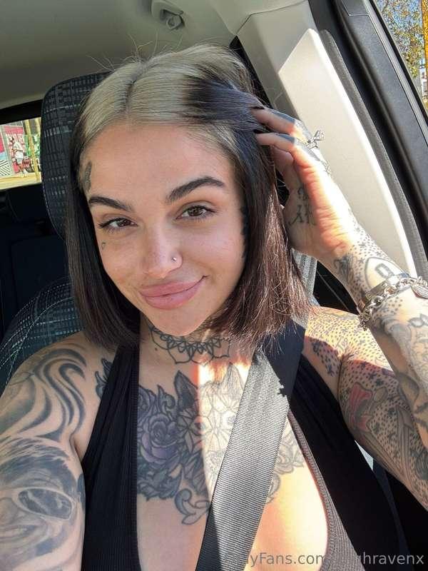 Hope you think of me all day 🖤