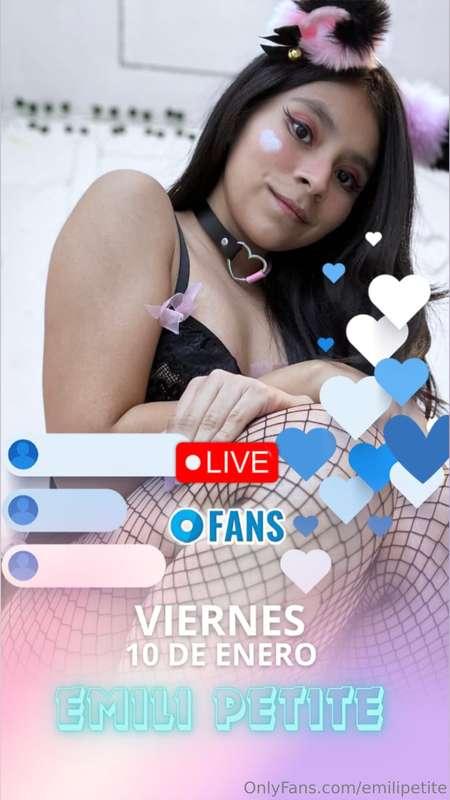 Bebitos recuerden hoy hare Live aquí a las 10:00pm MX 🤫😻 