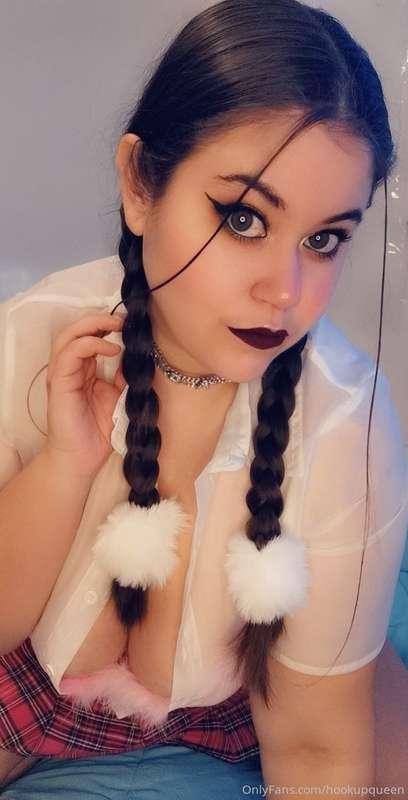 Wanna play with your naughty school girl? 😈 Maybe teach me s..