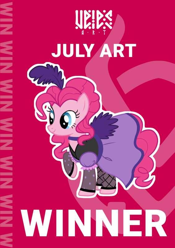 The winner for July