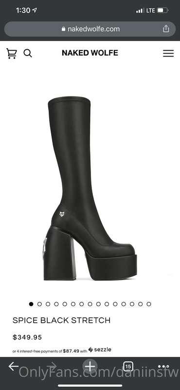 These boots would look so good on me 😇