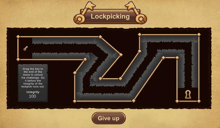 New minigame: Lockpicking