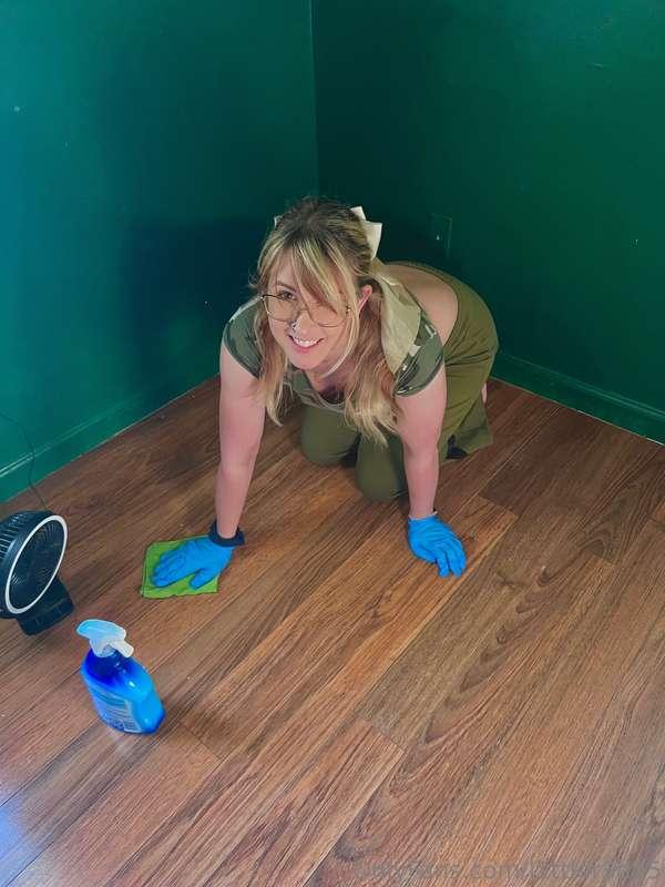 Cleaning up to get dirty 🙈