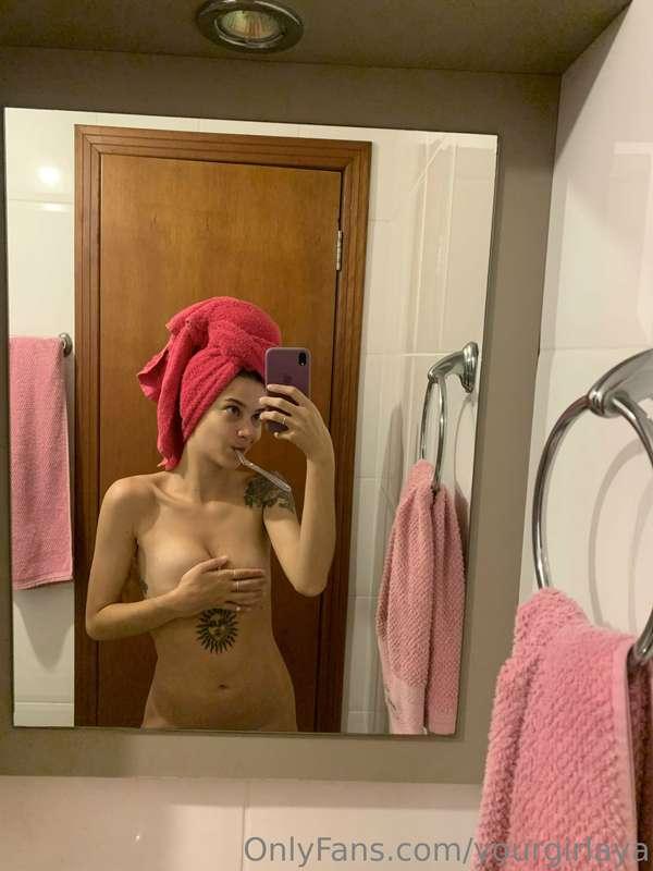have you thought about me while you were in the shower? 👅