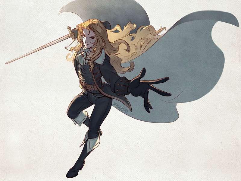 Alucard - Completed Drawing