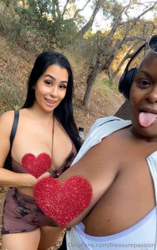 Adventure with me and Tee check your dms for this video