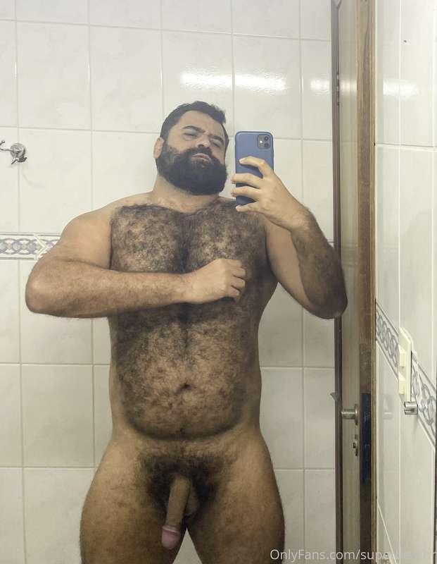 I have a lot of lust in my chest, come bite your bear 😈😋