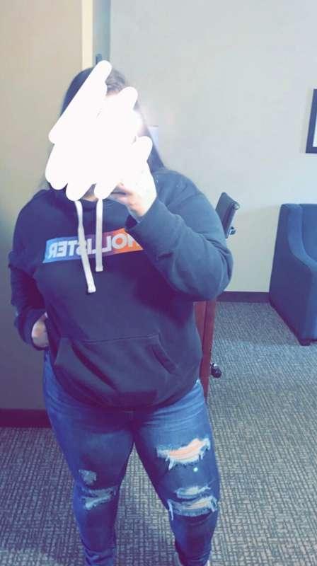 This massive belly is outgrowing everything I own & it’s soo..