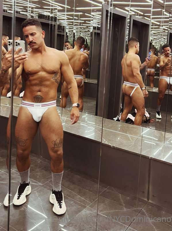 Don’t ever pass up an opportunity to take a half naked fitti..