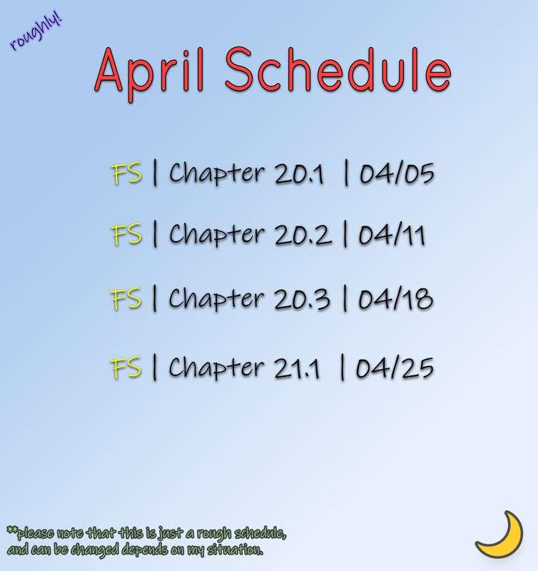 April Comic Schedule!