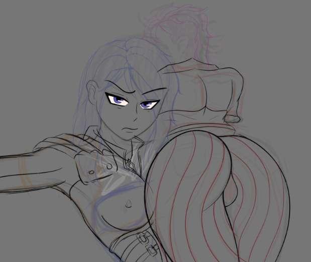 Vi x Cait Sketch