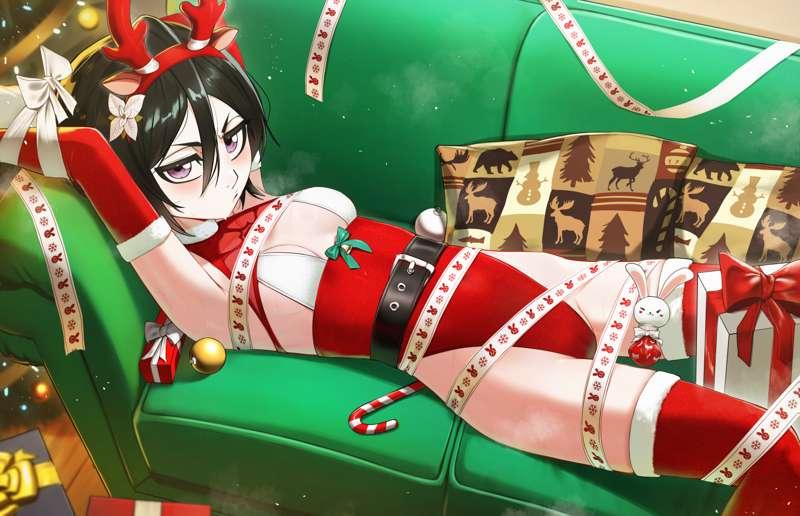 [R-18] Rukia Christmas 2024 + NSFW variations