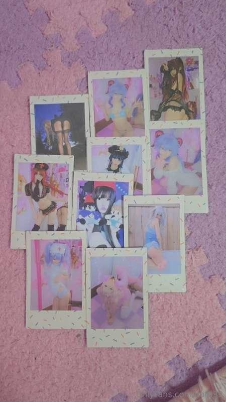 Hehe printed a bunch of Polaroids!!! (Some of these are take..
