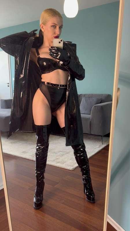 Totally vinyl outfit