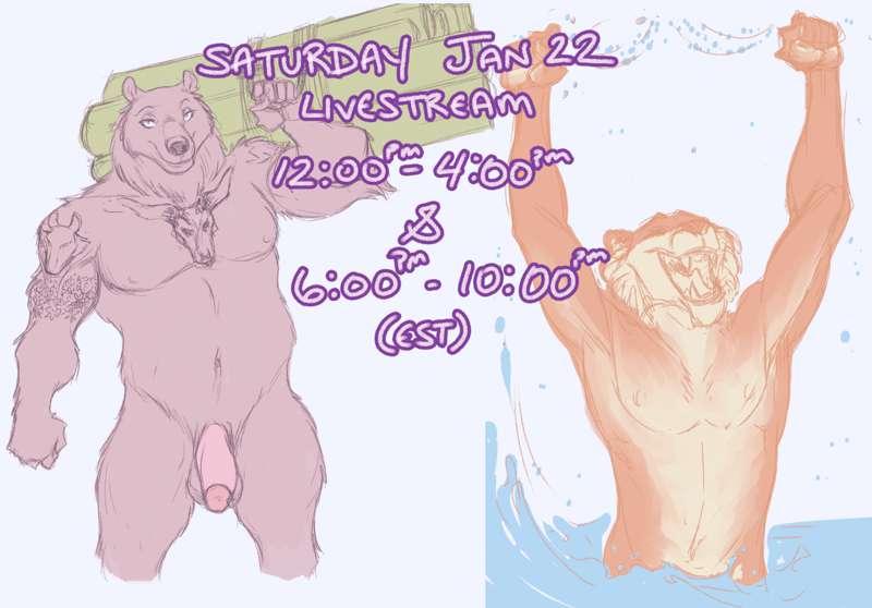 Upcoming Saturday Livestream
