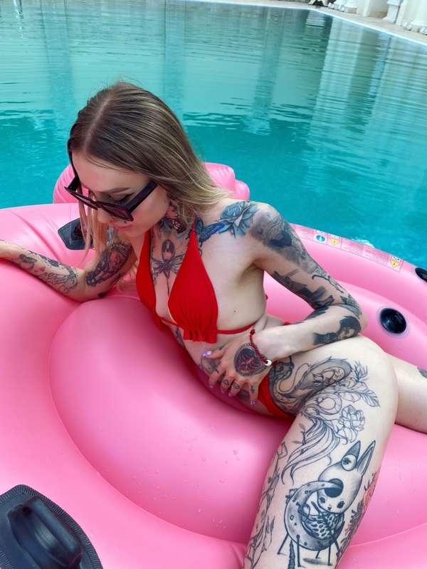 I've been waiting for so long to finally have a day to swim,..