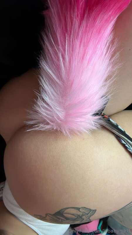 This tail is to fucking cute 💕😩