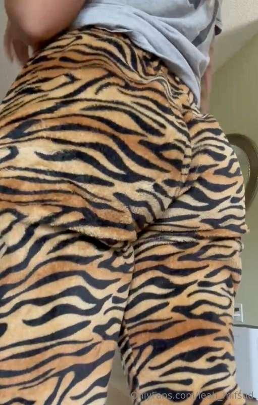 tiger booty rawr