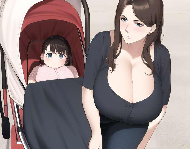 A Mom and Her Child