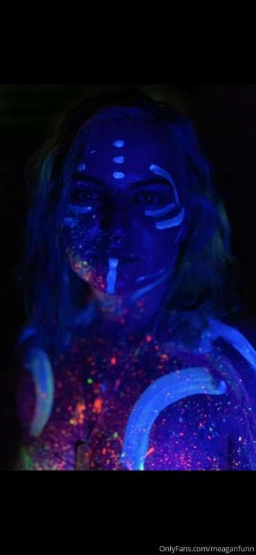 We are switching to the GLOW IN THE DARK shoot for August ea..