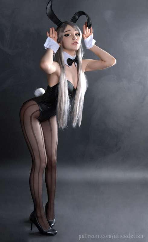 Bunny Girl Mai Sakurajima cosplay full set .｡.:*♡