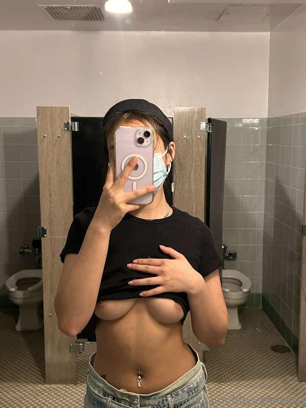 Do you like public bathroom selfies?