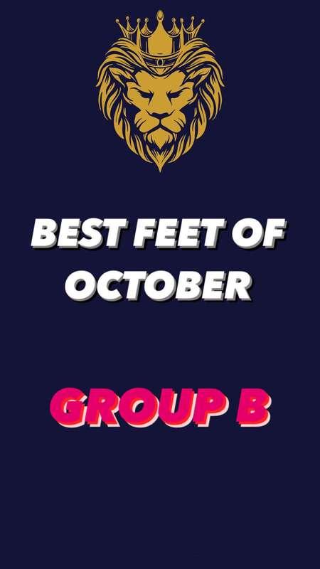 ## ***KING OF PROMO'S BEST FEET OF OCTOBER*** ### RULES: FIR..